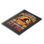 Carnet Citrouilles Drôles de Conception de Tarte Hallowee (Côté gauche)