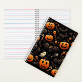 Carnet Citrouilles et chauves-souris (À l'intérieur)