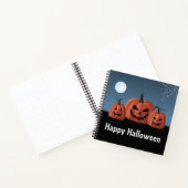 Carnet Citrouilles Halloween (Intérieur)