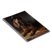 Carnet Citrouilles Limier d'Halloween effrayantes (Côté Droit)
