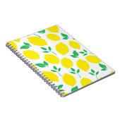 Carnet Citrus Citron Fruit Motif Oreiller (Côté Droit)