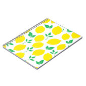 Carnet Citrus Citron Fruit Motif Oreiller (Côté gauche)