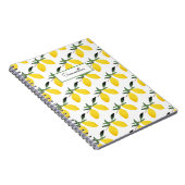Carnet Citrus citron Nom du Motif (Côté Droit)
