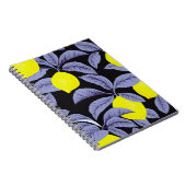 Carnet Citrus de citron, design vintage botanique. (Côté Droit)