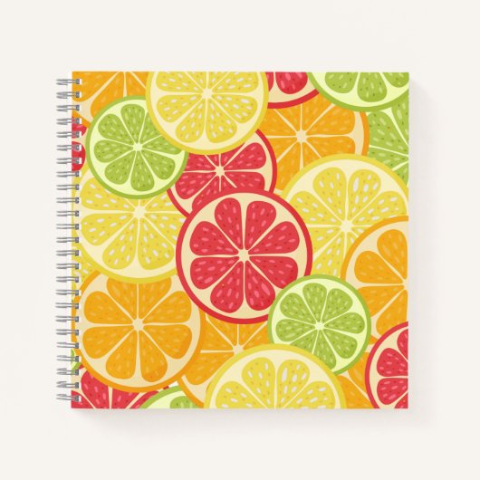 Carnet Citrus de dessin (Devant)