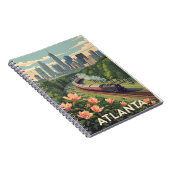 Carnet Cityscape d'Atlanta (Côté Droit)