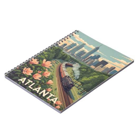 Carnet Cityscape d'Atlanta (Côté gauche)