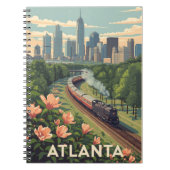Carnet Cityscape d'Atlanta (Devant)