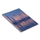 Carnet Cityscape Futuriste Sunset (Côté Droit)
