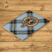 Carnet Clan Bell Crest sur Tartan
