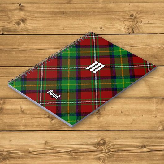 Carnet Clan Boyd Tartan