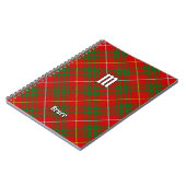 Carnet Clan Bruce Tartan (Côté gauche)