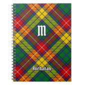 Carnet Clan Buchanan Tartan (Devant)