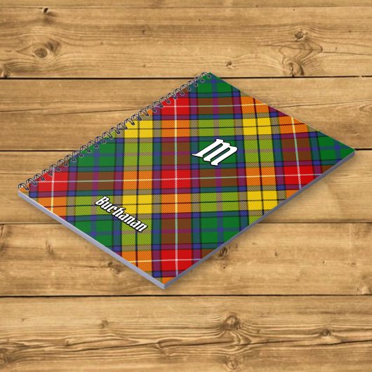 Carnet Clan Buchanan Tartan
