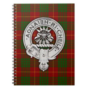 Carnet Clan Cameron Crest & Tartan