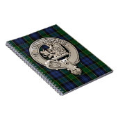 Carnet Clan Campbell Crest et Breadalbane Tartan (Côté Droit)