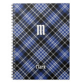 Carnet Clan Clark Tartan (Devant)