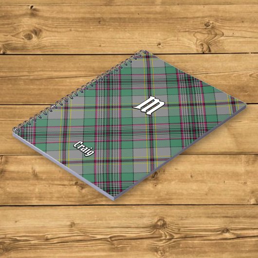 Carnet Clan Craig Tartan
