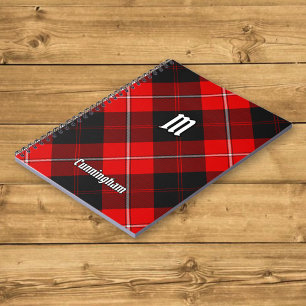 Carnet Clan Cunningham Tartan