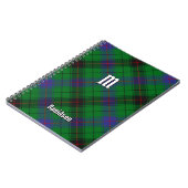 Carnet Clan Davidson Tartan (Côté gauche)