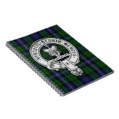 Carnet Clan Donnachaidh (Robertson) Crest /Hunting Tartan (Côté Droit)