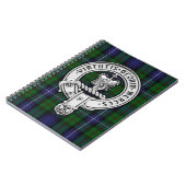 Carnet Clan Donnachaidh (Robertson) Crest /Hunting Tartan (Côté gauche)