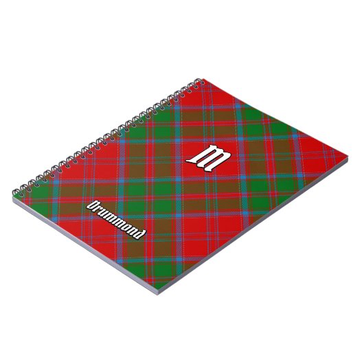 Carnet Clan Drummond Tartan (Côté gauche)