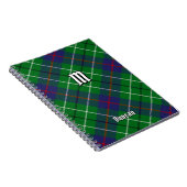 Carnet Clan Duncan Tartan (Côté Droit)