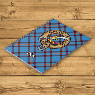 Carnet Clan Elliot Crest sur le tarte antique