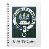 Carnet Clan Ferguson Crest Tartan (Devant)