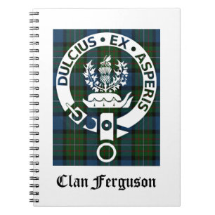 Carnet Clan Ferguson Crest Tartan
