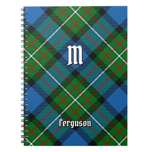 Carnet Clan Ferguson Tartan (Devant)