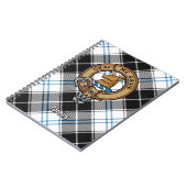 Carnet Clan Forbes Crest sur la robe Tartan (Côté gauche)