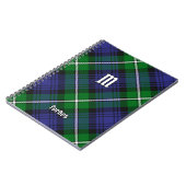 Carnet Clan Forbes Tartan (Côté gauche)