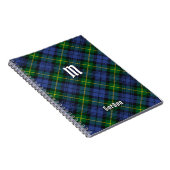 Carnet Clan Gordon Tartan (Côté Droit)