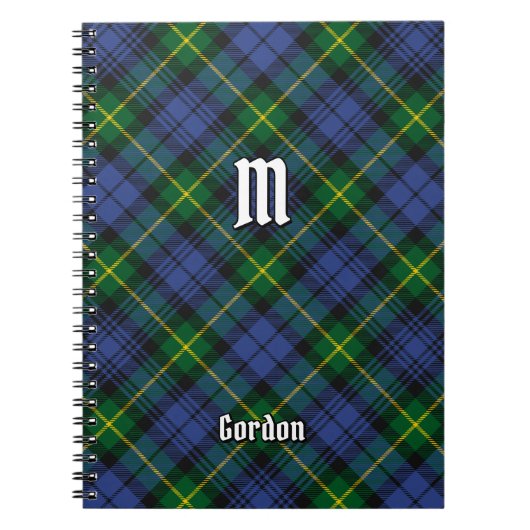 Carnet Clan Gordon Tartan (Devant)
