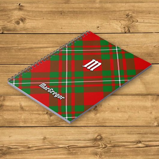 Carnet Clan Gregor Tartan