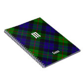 Carnet Clan Gunn Tartan (Côté Droit)
