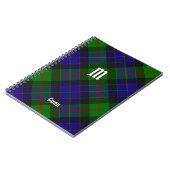 Carnet Clan Gunn Tartan (Côté gauche)