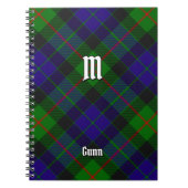 Carnet Clan Gunn Tartan (Devant)