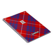 Carnet Clan Hamilton Red Tartan (Côté Droit)