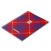 Carnet Clan Hamilton Red Tartan (Côté gauche)
