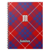 Carnet Clan Hamilton Red Tartan (Devant)