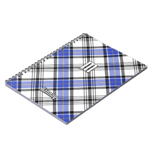 Carnet Clan Hannay Tartan (Côté gauche)