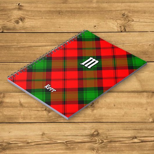 Carnet Clan Kerr Tartan