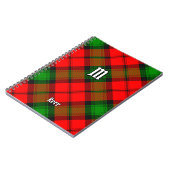 Carnet Clan Kerr Tartan (Côté gauche)