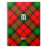 Carnet Clan Kerr Tartan (Devant)
