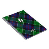Carnet Clan Leslie Chasse Tartan (Côté Droit)
