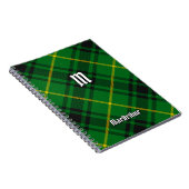 Carnet Clan MacArthur Tartan (Côté Droit)