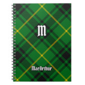 Carnet Clan MacArthur Tartan (Devant)